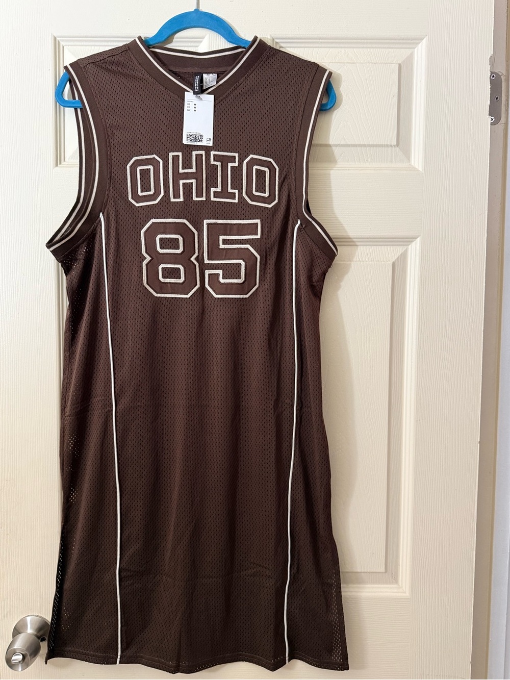 Mesh Jersey Dress